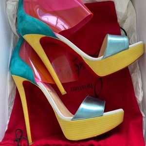 Christian Louboutin Dufoura open Toe bootie